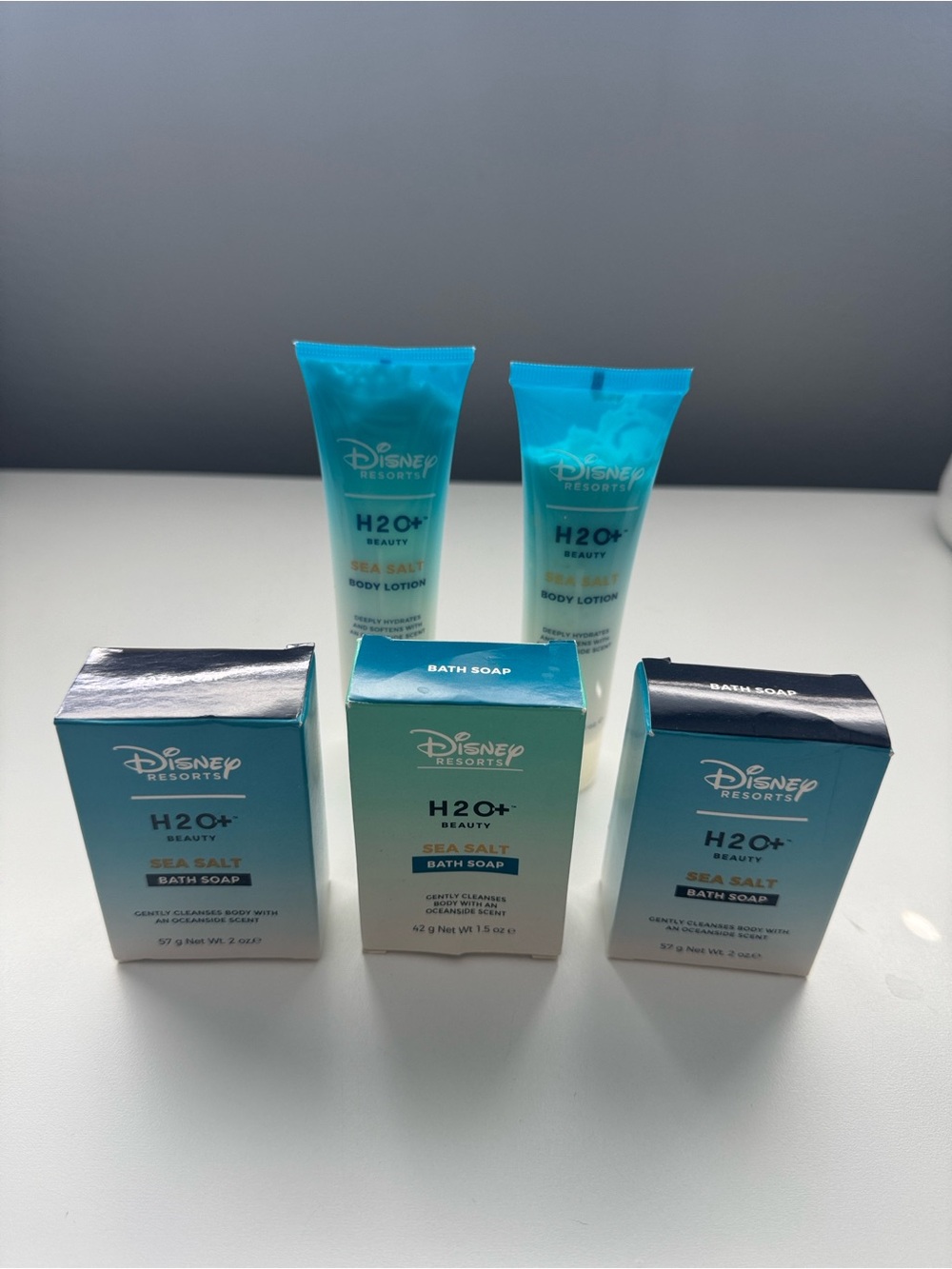 Disney Resorts H2O+ Beauty Sea Salt Body Lotion & Bath Soap
